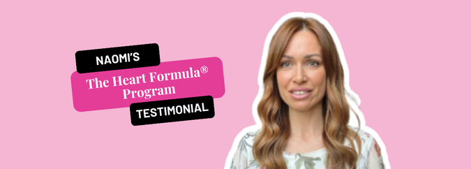 A testimonial photo showing a woman who found her perfect match with the help of Aneta Mildiani.