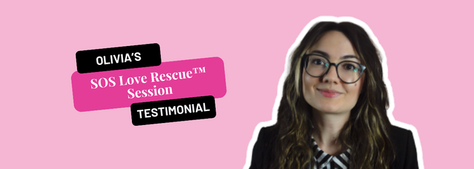 A portrait of a woman who found happiness and love after a relationship coaching program.