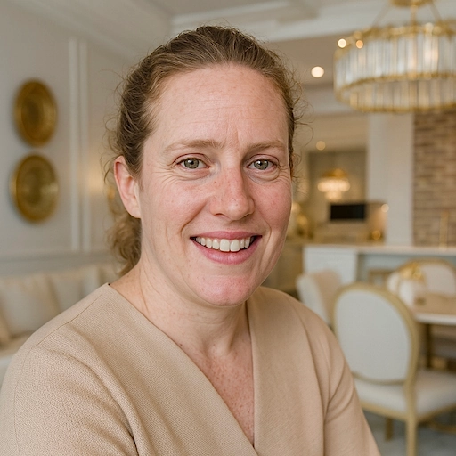 Happy client, testimonial visible. She achieved a profound sense of love and commitment in her relationship following the structure provided by Aneta Mildiani's e-book.