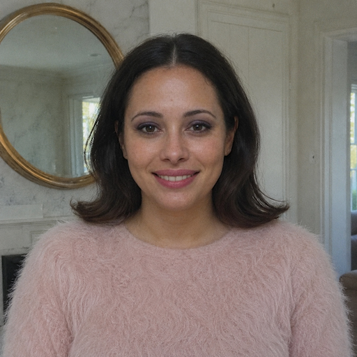 A radiant woman’s testimonial for Aneta Mildiani. Her smile is the visual evidence of a successful transformation in her relationship with the aid of the e-book.