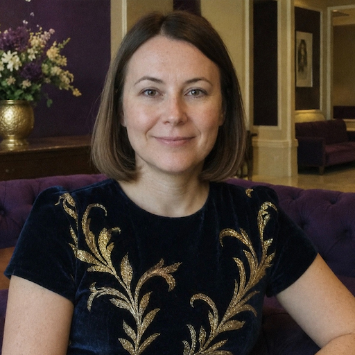 A radiant woman’s testimonial for Aneta Mildiani. Her smile is the visual evidence of a successful transformation in her relationship with the aid of the e-book.