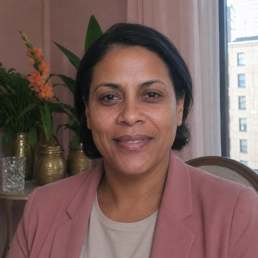 A radiant woman’s testimonial for Aneta Mildiani. Her smile is the visual evidence of a successful transformation in her relationship with the aid of the e-book.