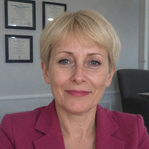 A radiant woman’s testimonial for Aneta Mildiani. Her smile is the visual evidence of a successful transformation in her relationship with the aid of the e-book.
