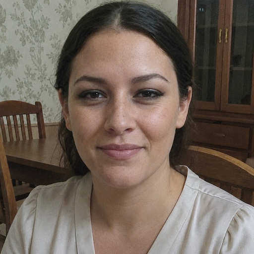A radiant woman’s testimonial for Aneta Mildiani. Her smile is the visual evidence of a successful transformation in her relationship with the aid of the e-book.