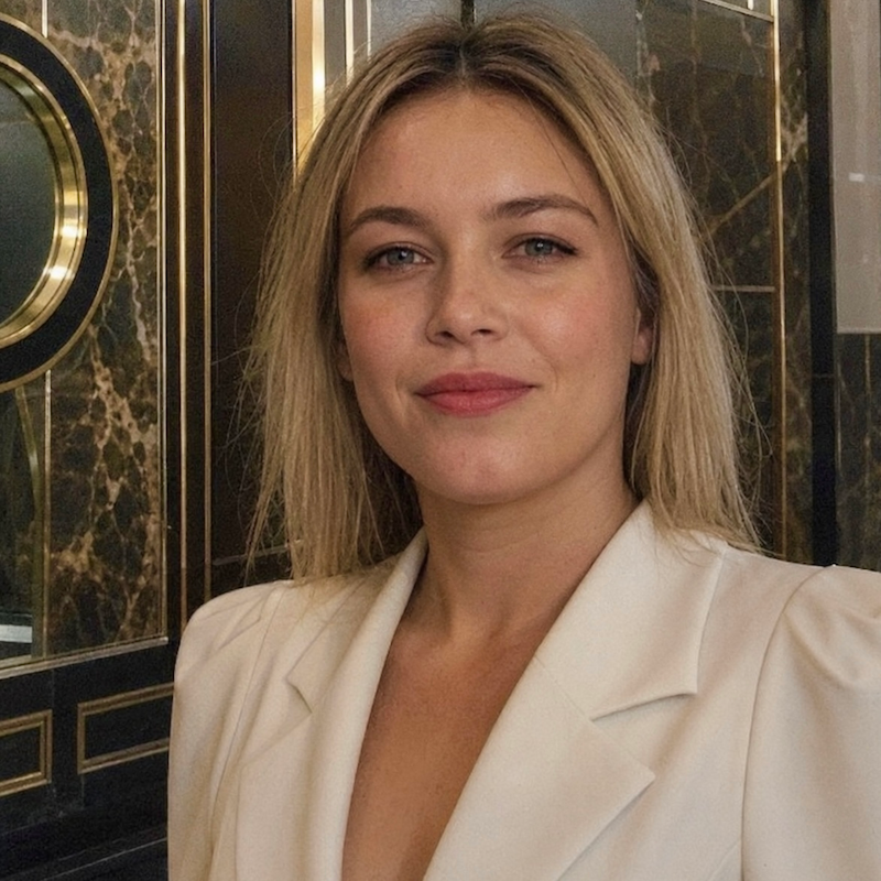 A radiant woman’s testimonial for Aneta Mildiani. Her smile is the visual evidence of a successful transformation in her relationship with the aid of the e-book.