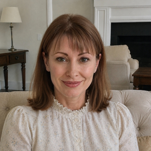 A radiant woman’s testimonial for Aneta Mildiani. Her smile is the visual evidence of a successful transformation in her relationship with the aid of the e-book.