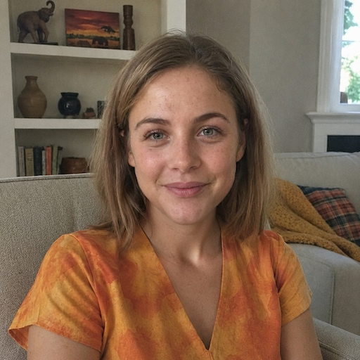 A radiant woman’s testimonial for Aneta Mildiani. Her smile is the visual evidence of a successful transformation in her relationship with the aid of the e-book.